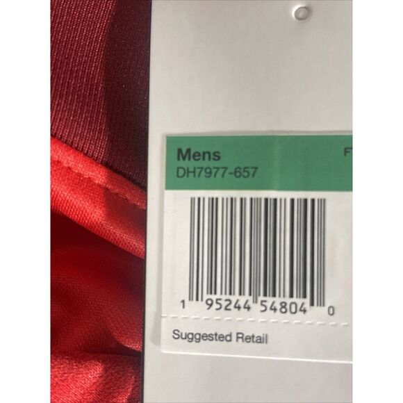 NWT Nike Dri-Fit Red Gardien IV Soccer Jersey Men's Medium DH7977-657 New - Picture 4 of 4
